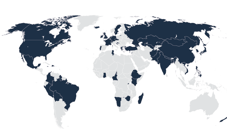 2023 World Map 